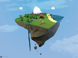 Low Poly Island By Maty241 On Deviantart Low Poly Art Low Poly Low Poly Games
