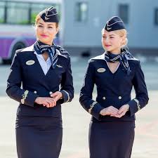 Flight Attendant Uniforms Of Russia S Flight Attendant Uniform Flight Attendant Fashion Flight Attendant Uniform Fashion