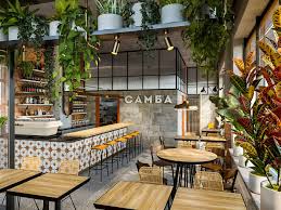 Samba Cafe Interior On Behance Cafe Decor Cafe Interior Coffee Shops Interior