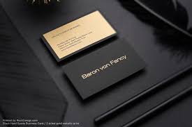 With over 30+ premium templates to choose from, cardize generates visiting cards of all genres. Metallic Printing Simple Professional Black Visit Card Design Baron Von Fancy Luxury Business Cards Visiting Card Templates Business Card Maker