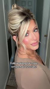 How to Give Face Framing Volume for Updo