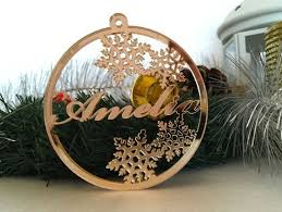 Personalized Christmas Name Ornaments Holiday Tree Decorations Etsy Name Christmas Ornaments Holiday Tree Decorations Personalized Christmas Ornaments