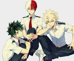 Midoriya Izuku Todoroki Shouto Bakugou Katsuki Hero Boku No Hero Academia My Hero Academia Imagenes del ship tododeku (todoroki x deku) de la serie de anime my hero academia los perosnajes le pertenecen a kohei i might add more characters in the future idk i'm open to requests tho characters: todoroki shouto bakugou katsuki