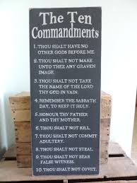 Maybe you would like to learn more about one of these? Ten Commandments Sign Hand Painted Wooden Sign Home Decor Christian Decor Ten Commandments Easy Home Decor Christian Decor