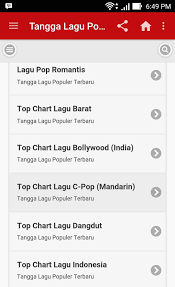 Semoga 100 tangga lagu indonesia terbaru juni 2021 ini dapat menambah informasi terupdate bagi anda semua para pembaca dan jika bermanfaat, anda bisa sebarkan informasi chart musik indonesia terbaik ini lewat like dan juga share. Tangga Lagu Pop Indo Terbaru For Android Apk Download