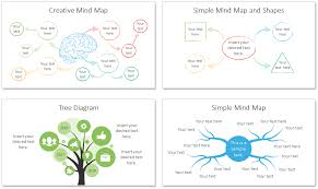 Mind Map Powerpoint Template Presentationdeck Com Mind Map Simple Mind Map Creative Mind Map