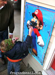 Pin The Mustache On Mario Mario Bros Party Super Mario Birthday Party Mario Party Games