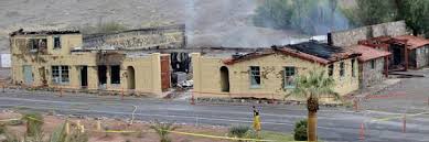 Now $287 (was $̶6̶6̶1̶) on tripadvisor: Death Valley Gebaude Des Furnace Creek Inn Abgebrannt Usa Reporter