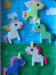 Unicorns Hama Beads Design Melty Bead Patterns Perler Bead Art