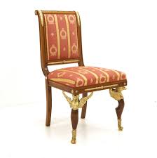Betonen sie ihr zimmer mit einem oder ein paar von diesen abheben stühle! Aabenraa Antikvitetshandel Franzosischer Bronzemontierter Empire Stuhl Hergestellt Um 1820 H 95cm Sitzh