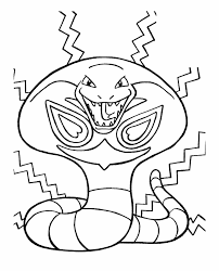 Pokemon The Evil Snake Coloring Pages Snake Coloring Pages Pokemon Coloring Pages Pokemon Coloring