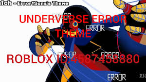 Rbxleaks on twitter sans face toy item tx 3065051594. Roblox Id Music On Underverse Error Sans Theme Youtube