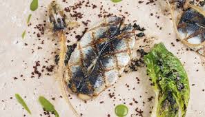 Sardine De Bretagne Cœur De Romaine Grille Estragon Par Romain Meder Recette Sardines Sardines Recettes Grille