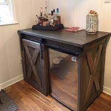 And the ultimate feature for any man cave is a bar. Mini Fridge Storage Soulution Diy Home Bar Coffee Bar Home Bars For Home