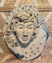 Handmade clay face