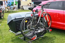 thule easyfold the smart solution for the tow bar hitch bike carrier system smart solutions campervan towing
