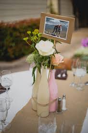 Inspired by this / written by: Diy Wine Bottle Centerpiece