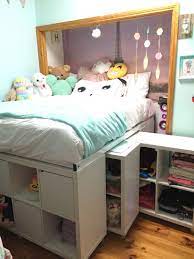 Beds are awarded names depending on their sizes. Storage Bed Ikea Hack Expedit Hack Under Bed Storage Ikea Hack Bedroom Ikea Bed Hack Ikea Bed