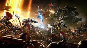 Blood angels wallpapers by lordshenlong on deviantart. Hd Wallpaper Warhammer 40 000 Space Marines Eldar Orks Blood Angels Wallpaper Flare