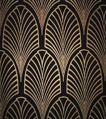 Black And Gold Art Deco Wallpaper Uk Style Great Gatsby Art Deco Print Art Deco Pattern Art Deco Wallpaper Art Deco Home