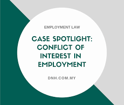 Examples of potential workplace conflicts of interest. Case Spotlight Conflict Of Interest In Employment Donovan Ho