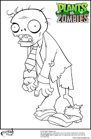 To prolong and strengthen your acquaintance with the heroes of an exciting game, you should download and print zombies vs plants coloring pages for boys free of charge. Suit Zombie Coloring Pages Plants Vs Zombies Coloring Pages Printable