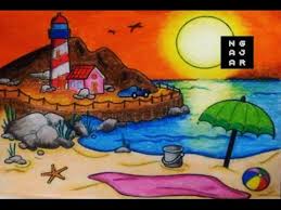 Tinggal unduh gratis dan pakai kumpulan gambar mewarnai keren dan kumpulan gambar mewarnai 3d di bawah ini berisikan gambar penjelasan lengkap seputar gambar mewarnai terbaru 2020. Mewarnai Air Laut Pantai Dengan Crayon Bagus Hasilnya Youtube