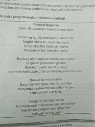 Puisi Keindahan Alam Negeriku Koleksi Puisi
