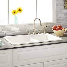 Similarly, acrylic kitchen sinks come in quite a few different shapes. 20 White Drop In Kitchen Sink Magzhouse