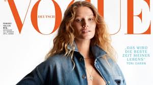 This one killed me / toni garrn. Toni Garrn Oben Ohne Hammer Auf Vogue Model Prasentiert Babykugel News De