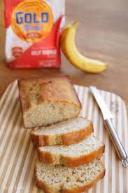 the very best banana bread with self