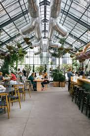 Commissary Los Angeles In 2020 Cafe House Greenhouse Cafe Restaurant Interior