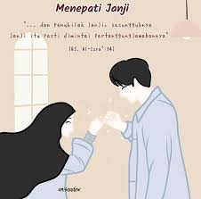 Mereka kerap mengunggah kemesraan serta keseruan saat bersama. Kartun Islami Romantis