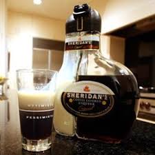 Sheridan S Coffee Layered Liqueur Finally Tracked Down A Bottle And It Is Still The Coolest Bottle Design Yet The Sheridan S Sheridan Liquor Layered Drinks