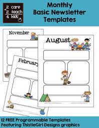 Maybe you would like to learn more about one of these? Newsletters Free Printable Templates 2care2teach4kids Com