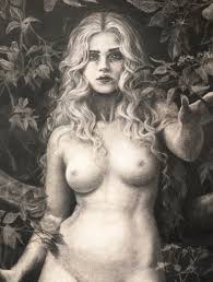 Androgen in the Garden Fine Art Print Pandora Young - Etsy