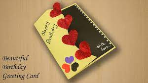 On your special day, you should only have the good luck that comes with family and friends. Beautiful Birthday Greeting Card Idea Beautiful Handmade Birthday Card Greeting Cards Handmade Birthday Card Making Birthday Handmade Birthday Cards