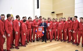 Roc president stanislav pozdnyakov, who also led the olympic delegation in. Russia Men S National Ice Hockey Team Wikiwand