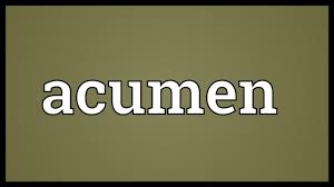 Acumen Meaning Youtube