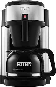 Spray heads do a slow spin while alternating water from different spouts. Best Buy Bunn Velocity Brew 10 Cup Coffee Maker Stainless Steel Nhsb