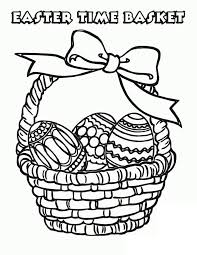 A few boxes of crayons and a variety of coloring and activity pages can help keep kids from getting restless while thanksgiving dinner is cooking. Flower With Easter Basket Coloring Page Free Printable Coloring Pages For Kids