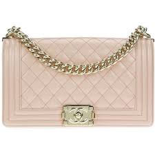 Chanel Pre Owned Chanel Light Pink Patent Leather Medium Boy Bag 397780701 Patent Leather Handbags Pink Patent Leather Pink Handbags