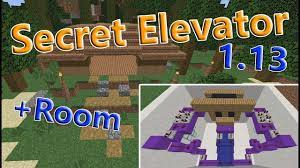 Minecraft Hidden Elevator Secret Room Tutorial All Versions 1 13 This Minecraft Tutorial Minecraft Building Blueprints Minecraft Redstone Minecraft Tutorial