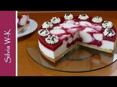 Erdbeertorte Mit Joghurtcreme Wirbeltorte Hingucker Youtube Joghurtcreme Kuchen Und Torten Gefrorene Desserts