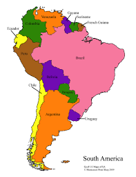 South America Maps Masters South America Map America Map South American Maps