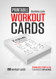 Travel Workout Cards