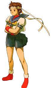 Sakura Characters Art Marvel Vs Capcom 2 Sakura Street Fighter Street Fighter Art Marvel Vs Capcom