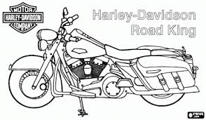 Harley Davidson Road King Harley Motorcycle Coloring Page Harleydavidsonroadking Motorcycle Harley Harley Davidson Harley Davidson Motorcycles