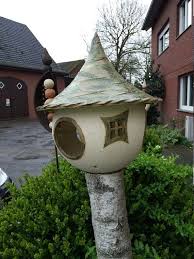 Vogelhaus Futterhaus Keramik Grosse 40cm Gartendekoration Gartendeko Garten Vogelhauschen Futterhauschen Futterhaus Gartendekoration Und Weihnachtsdeko Im Garten