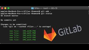 It is simply two steps and perfectly. Gitlab Command Line Using Git Bash Tutorial 1 Youtube